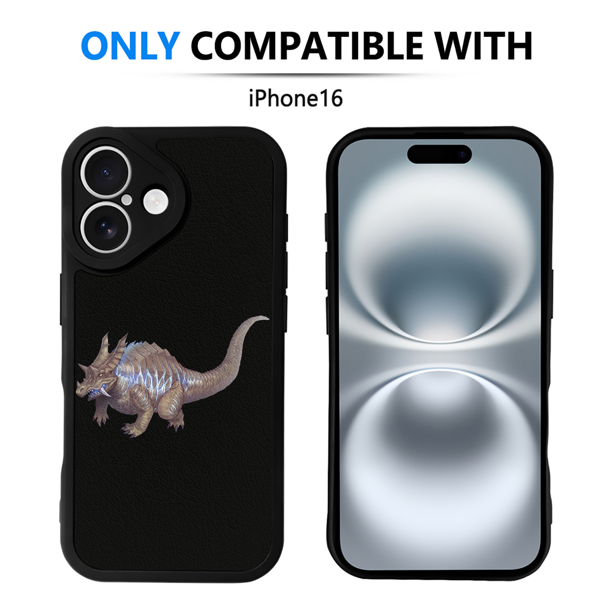 （画像用） ウルトラマン Ultraman 【iPhone 16シリーズ対応】シリコンスマホケース（レザー調） 材質：シリコン